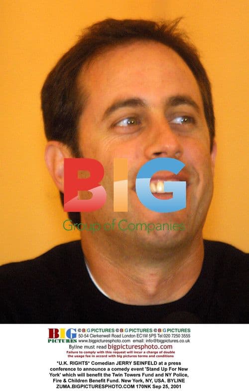 Jerry Seinfeld at 'Stand Up For New York' Benefit