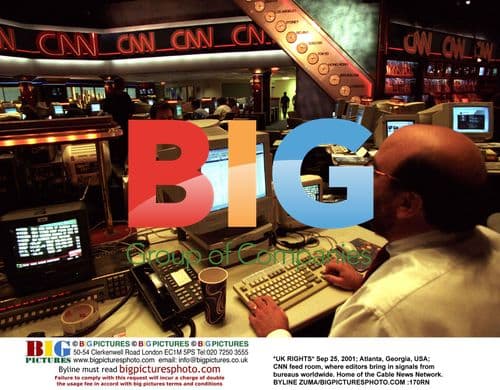 CNN feed room in Atlanta, Georgia