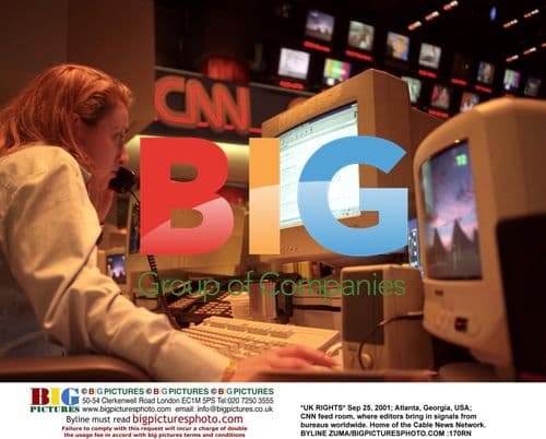 CNN feed room in Atlanta, Georgia