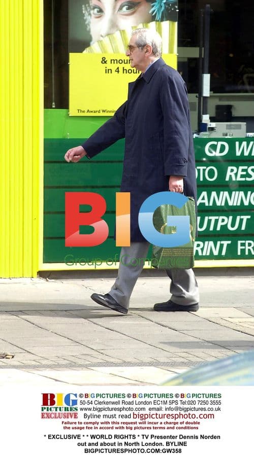 TV Presenter Dennis Norden Out and About