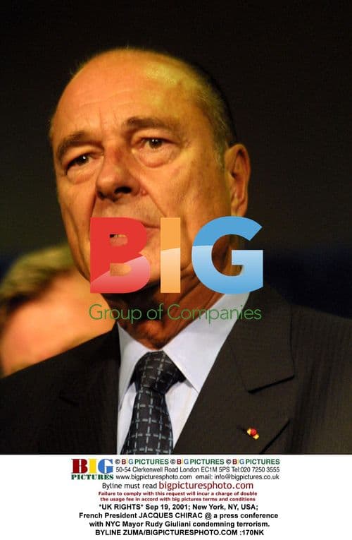 Chirac and Giuliani condemn terrorism