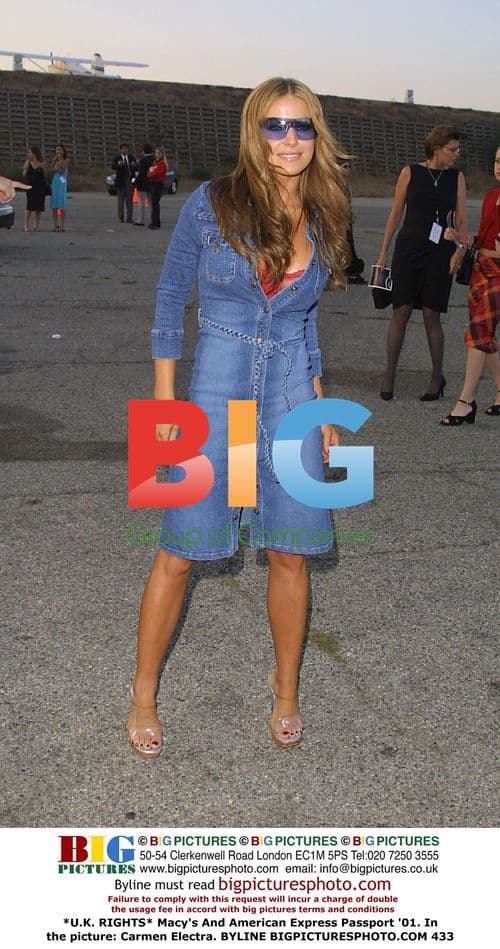 Macy's and American Express Passport '01 with Carmen Electra