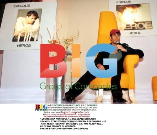Enrique Iglesias Promotes 'Escape' Album