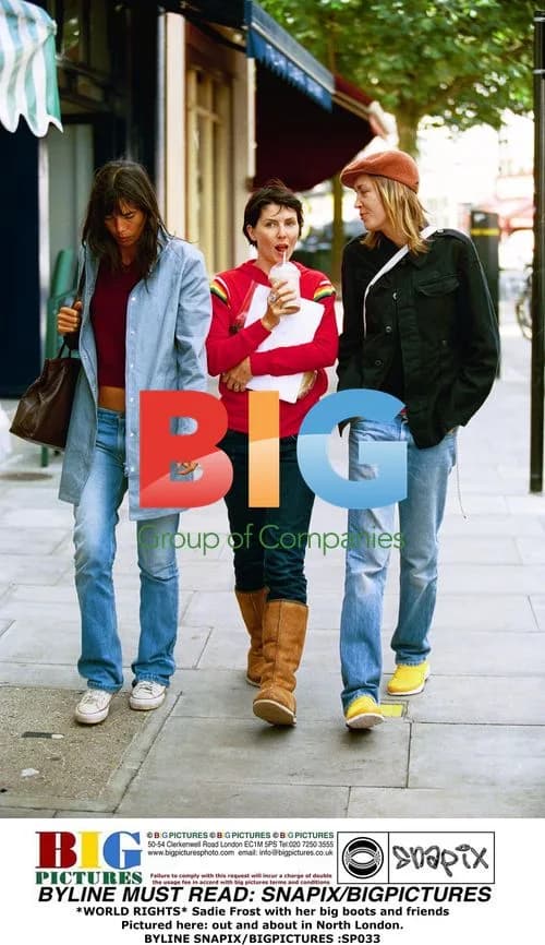 Sadie Frost with Friends in North London