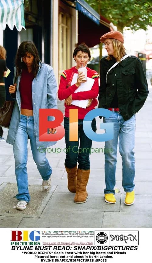 Sadie Frost out with friends in North London