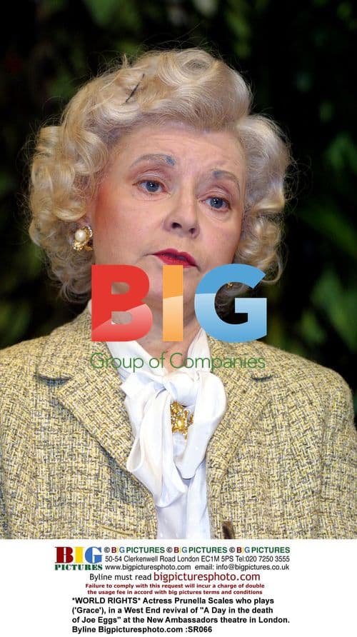 Prunella Scales in "A Day in the death of Joe Eggs"