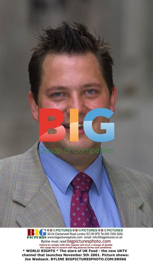 Joe Wadsack, star of UK Food TV channel