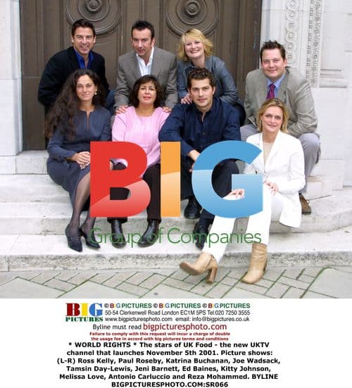 Stars of new UKTV channel UK Food