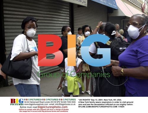 Family visits Ground Zero after 9/11 attack