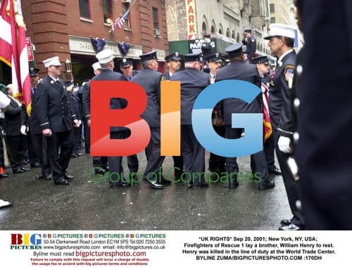 Firefighters Lay Colleague to Rest