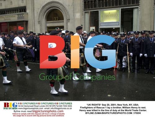 Firefighters Lay William Henry to Rest