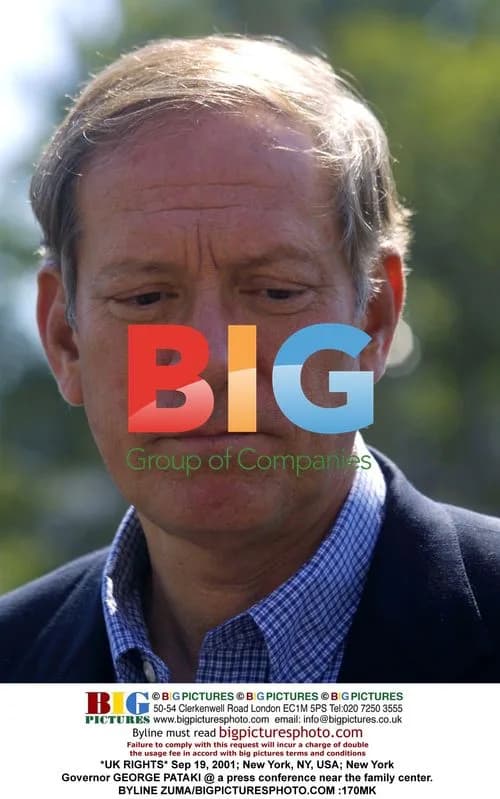 New York Governor GEORGE PATAKI @ Press Conference