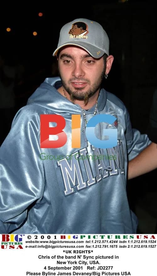 Chris from N' Sync in NYC