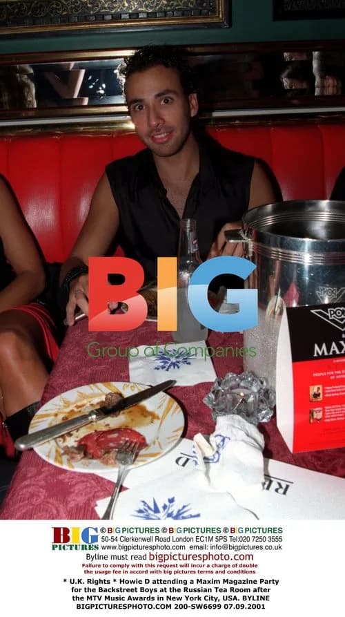 Howie D at Maxim Party for Backstreet Boys