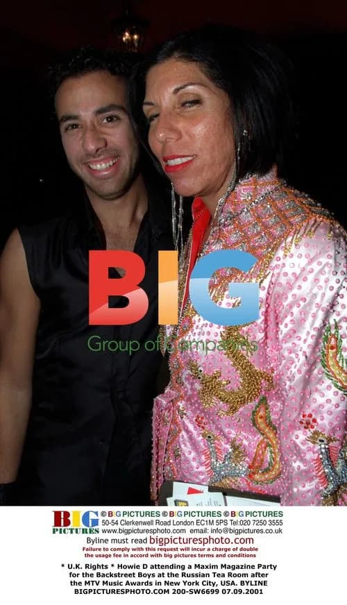 Howie D at Maxim Party for Backstreet Boys