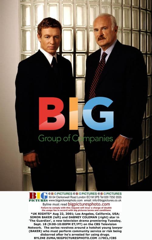 Simon Baker and Dabney Coleman in 'The Guardian'