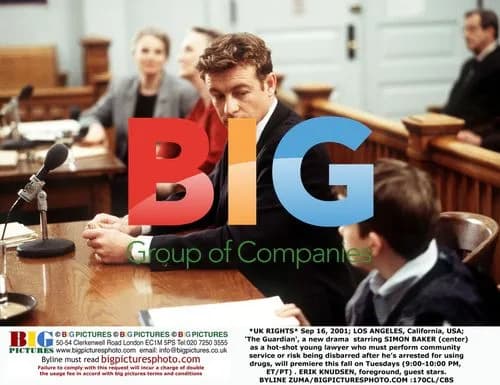 Simon Baker in 'The Guardian' drama