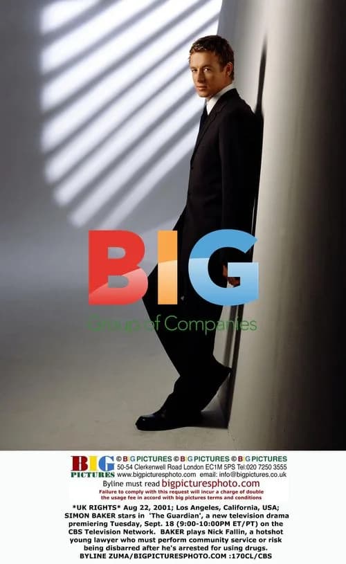 Simon Baker stars in The Guardian