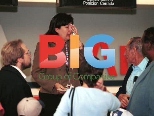 American Airlines employee speaks to stranded passengers
