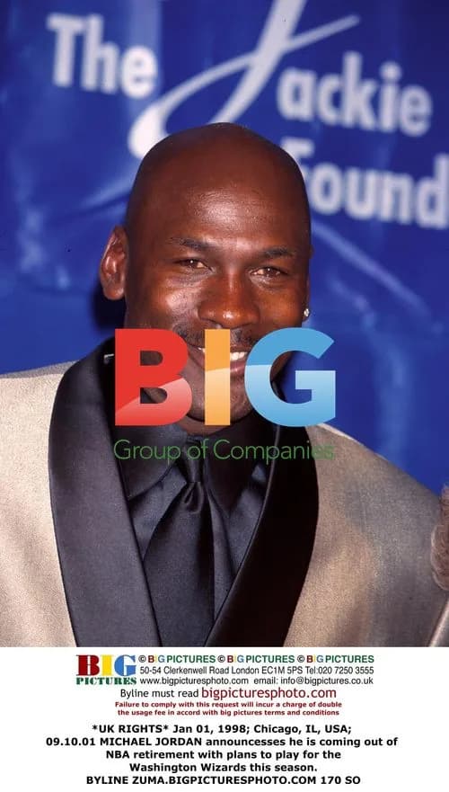 Michael Jordan at Jackie Robinson Foundation Gala