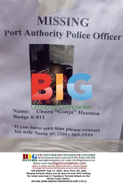 Missing Persons Flyers in NYC After 9/11