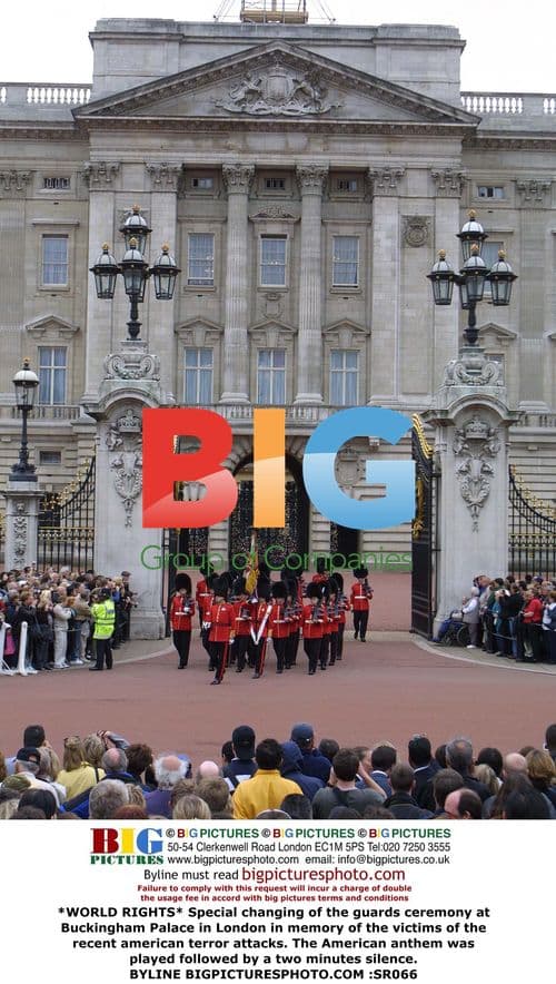 Changing of the Guards Ceremony at Buckingham Palace