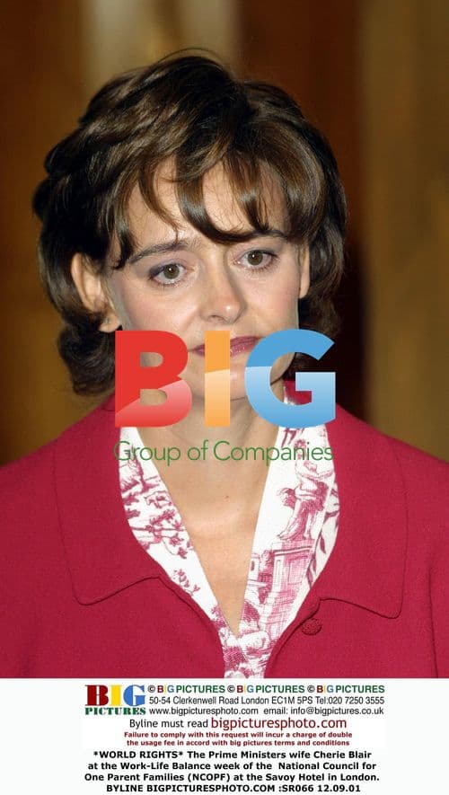 Cherie Blair at Work-Life Balance event