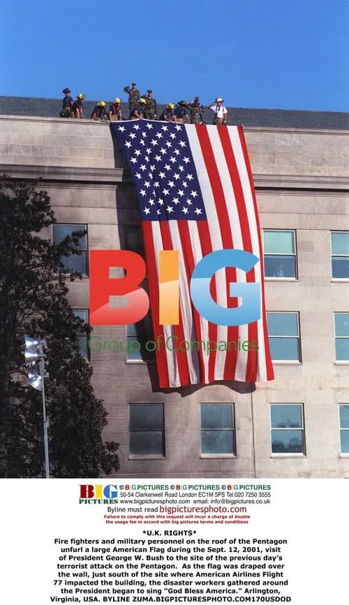 9/11 Pentagon Flag Unfurling