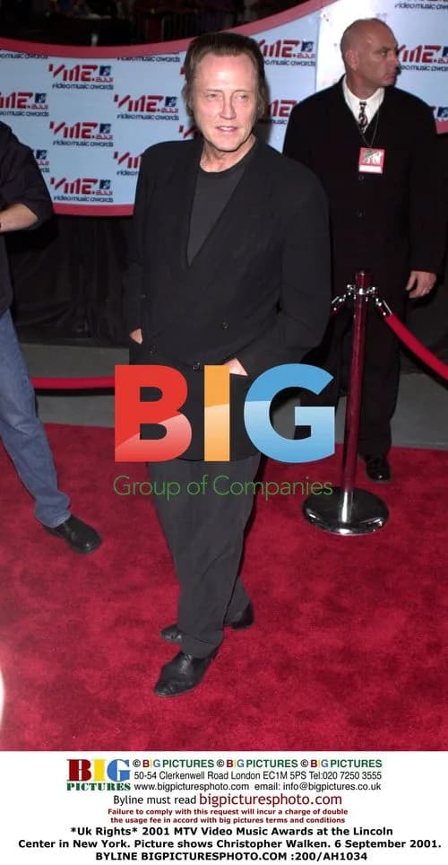 Christopher Walken at 2001 MTV VMAs