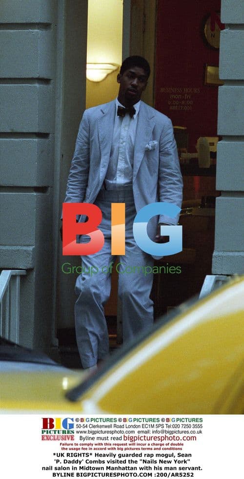 P. Daddy Visits NYC Nail Salon