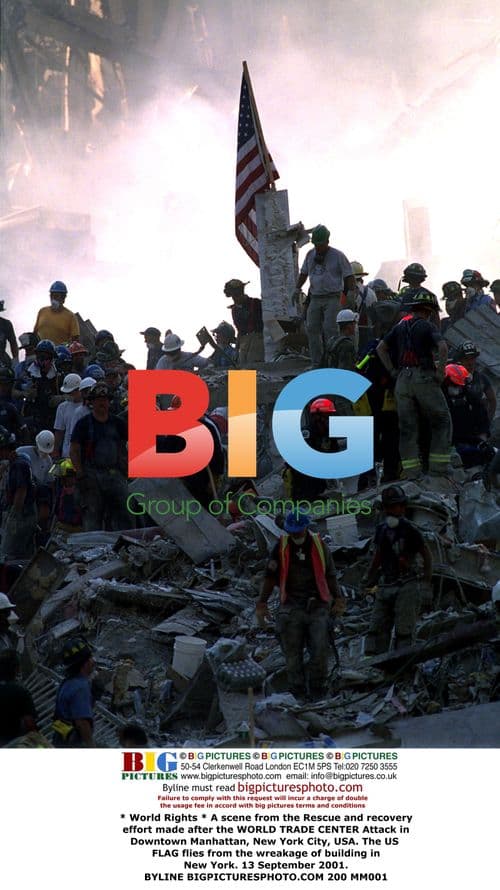 Rescue efforts after 9/11 attack