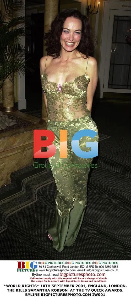 Samantha Robson at TV Quick Awards