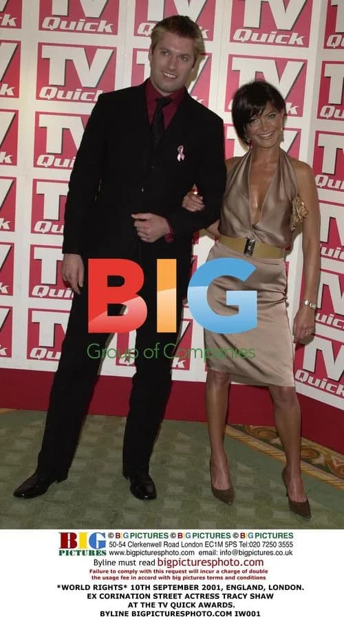 Tracy Shaw at TV Quick Awards
