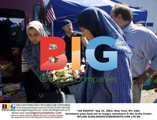 Volunteers at World Trade Center