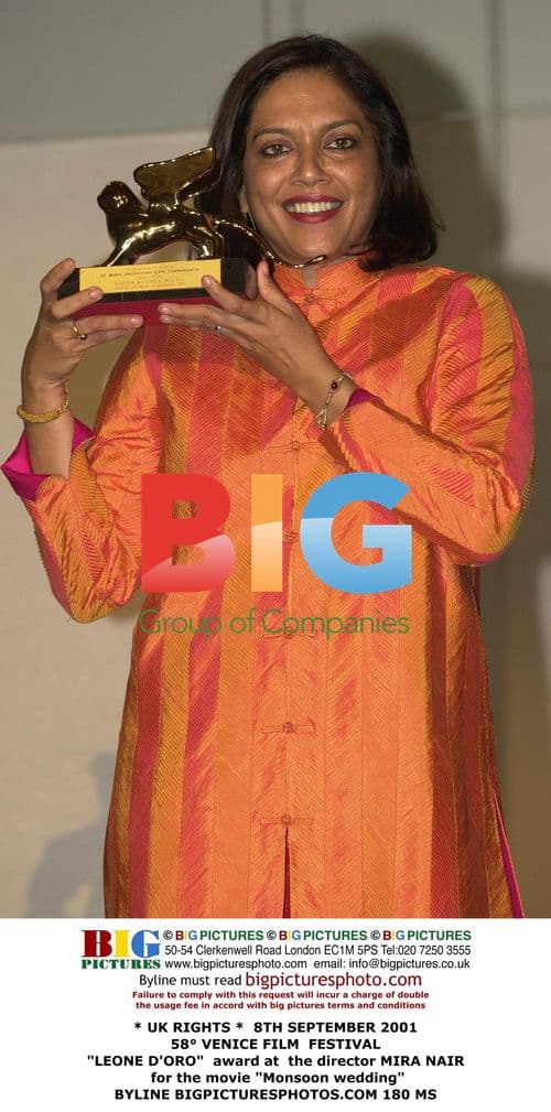 Mira Nair wins Golden Lion at Venice Film Festival