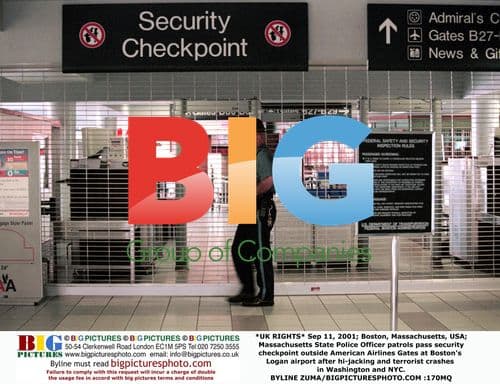 Police Patrol at Boston's Logan Airport