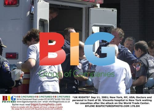 9/11 WTC Attack Aftermath at St. Vincent's Hospital