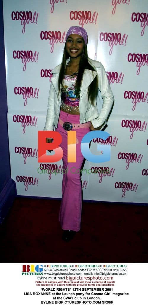 Lisa Roxanne at Cosmo Girl! launch party