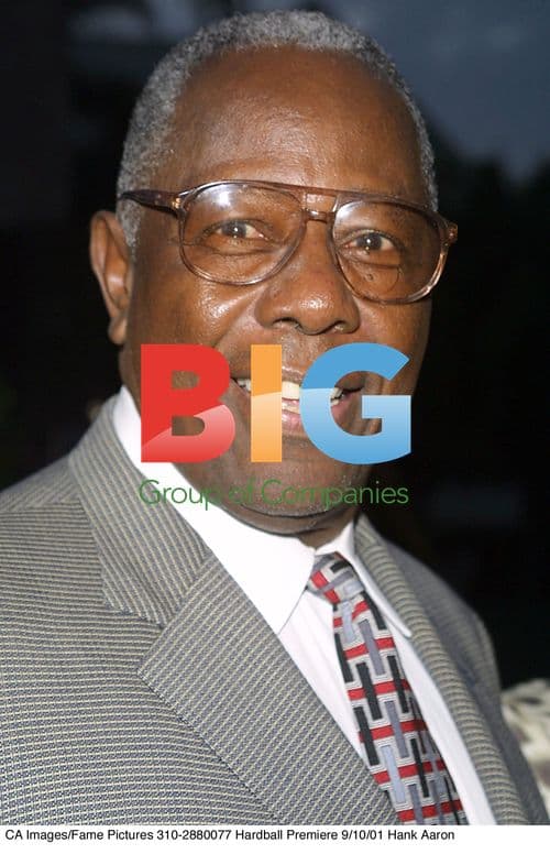 Hank Aaron at Hardball Premiere