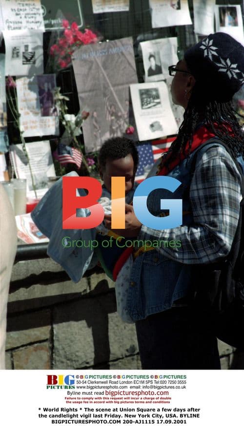 Union Square after vigil in NYC