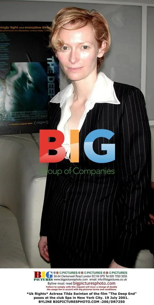 Tilda Swinton poses at NYC club
