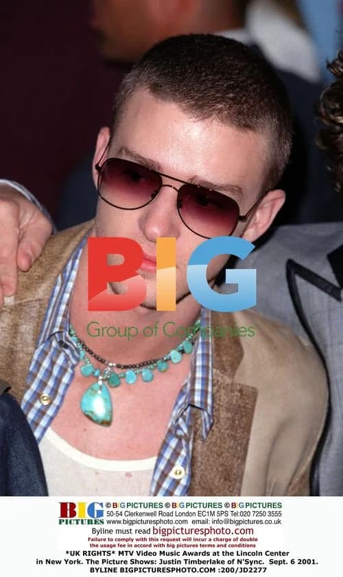 Justin Timberlake of N'Sync at MTV VMAs