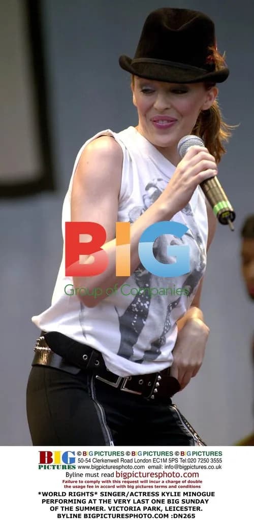 Kylie Minogue Performs at One Big Sunday