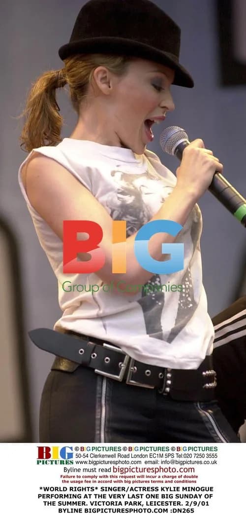 Kylie Minogue Performs at One Big Sunday
