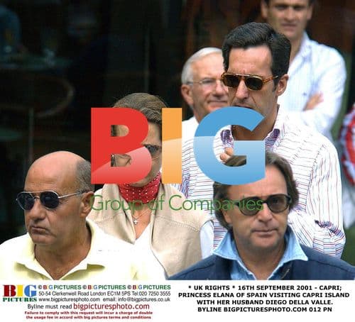 Infanta of Spain with Husband in Capri