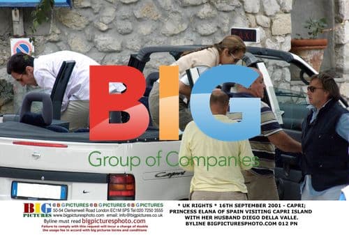 Infanta of Spain and Husband in Capri