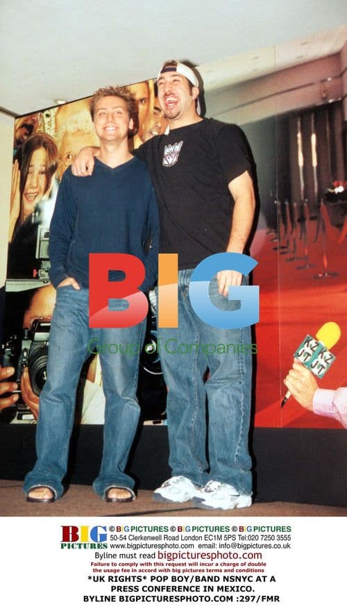 N'SYNC at Mexico Press Conference