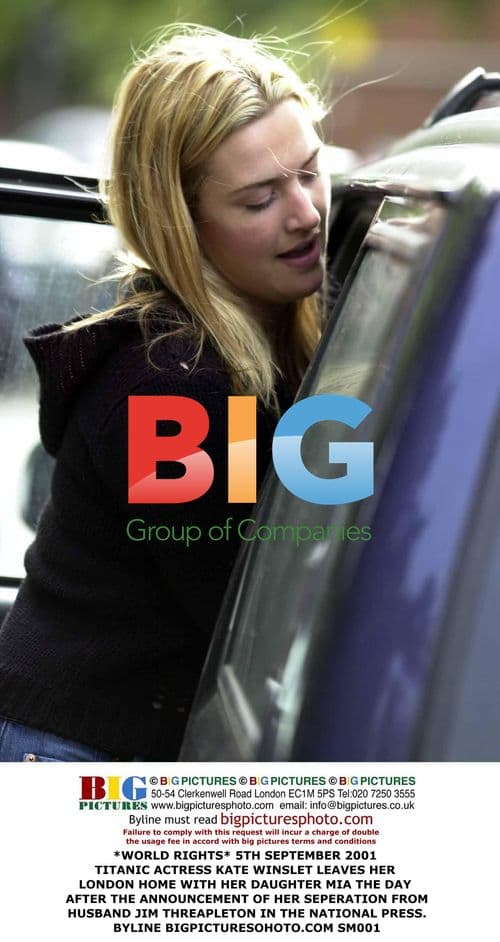 Kate Winslet Leaves Home After Split