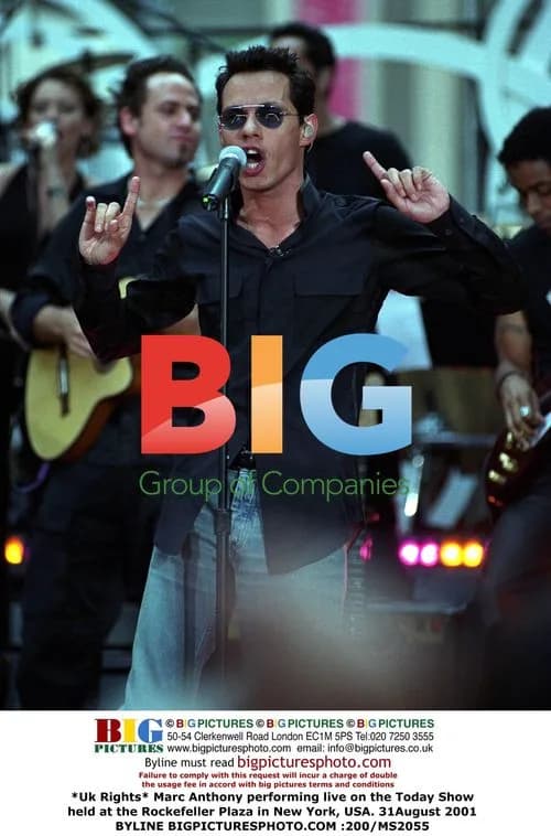 Marc Anthony Performs Live on Today Show