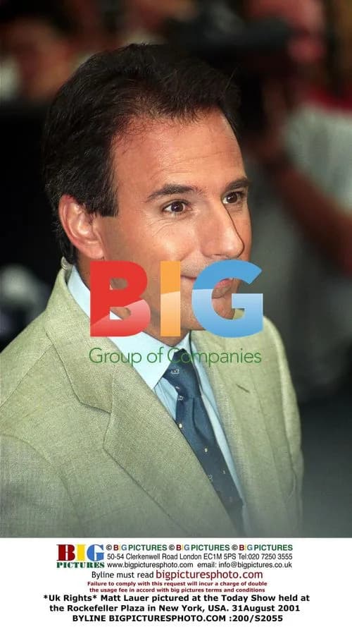 Matt Lauer at the Today Show, 2001
